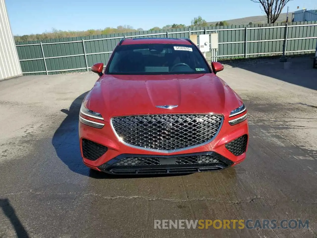 5 fotografías del automóvil dañado KMUMADTB8PU116064 GENESIS GV70 BASE 2023