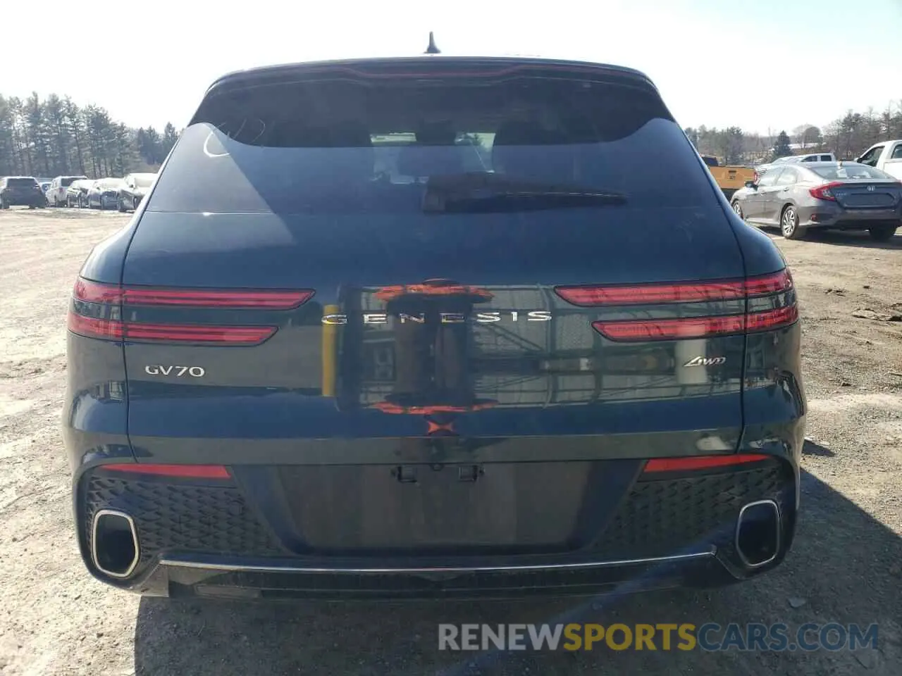 6 fotografías del automóvil dañado KMUMADTB9PU081213 GENESIS GV70 BASE 2023