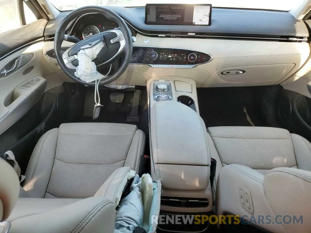 8 fotografías del automóvil dañado KMUMADTBXPU089532 GENESIS GV70 BASE 2023