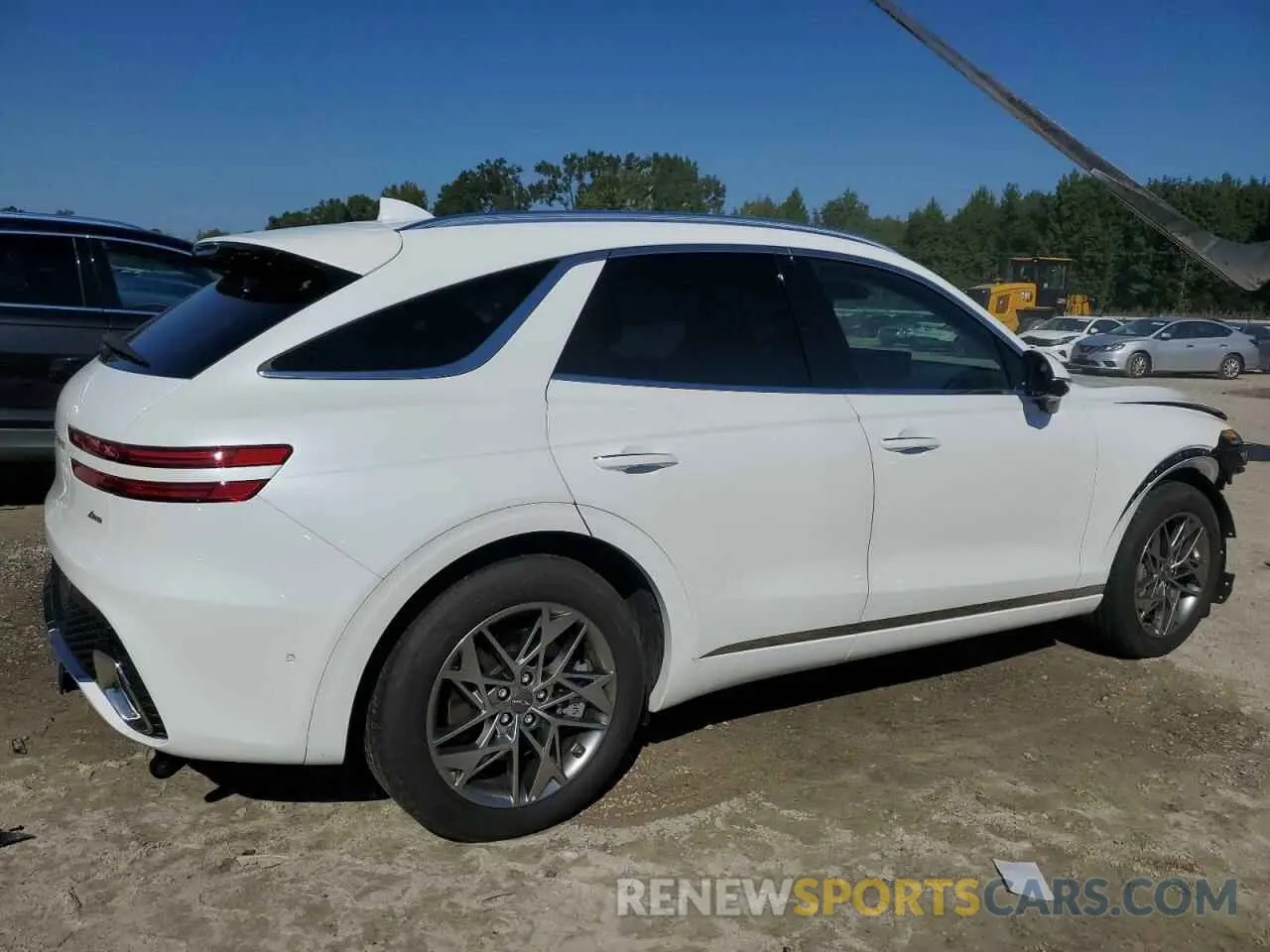 3 fotografías del automóvil dañado KMUMADTBXPU126627 GENESIS GV70 BASE 2023