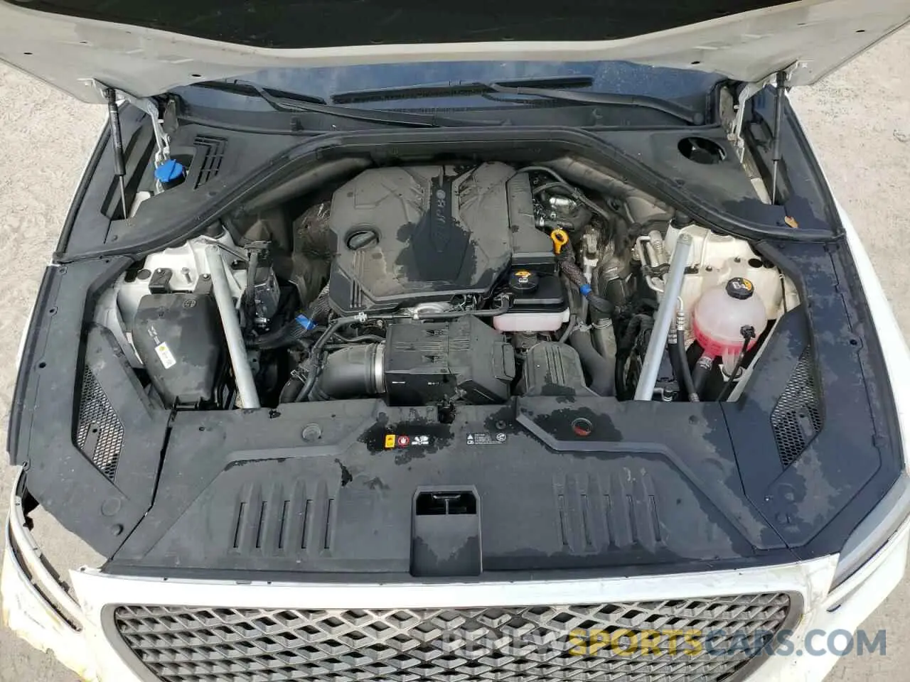 12 fotografías del automóvil dañado KMUMADTBXPU132783 GENESIS GV70 BASE 2023