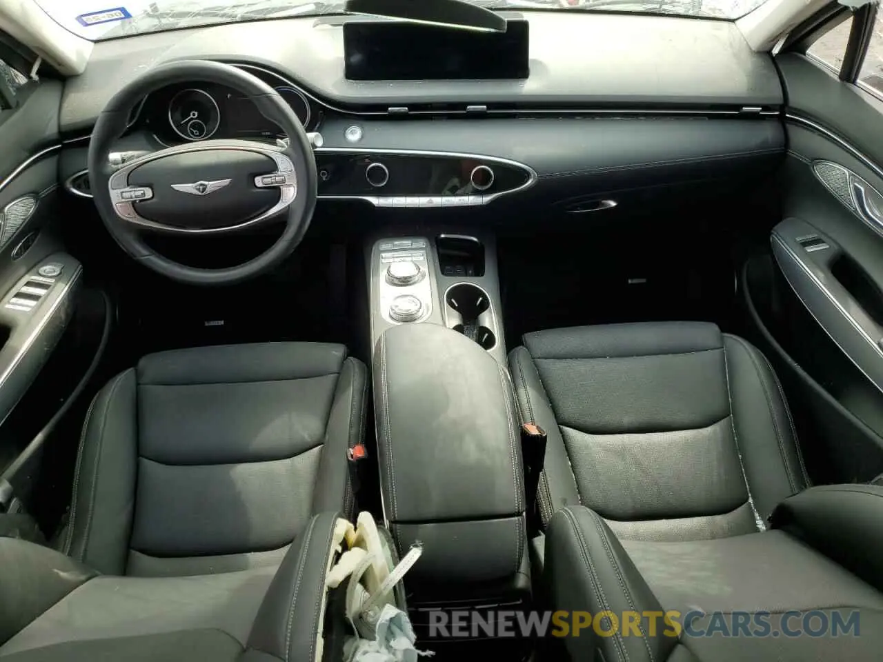 8 fotografías del automóvil dañado KMUMADTBXPU132783 GENESIS GV70 BASE 2023