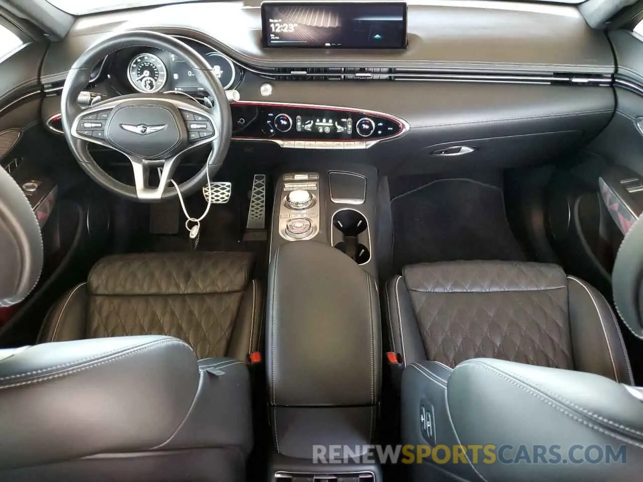 8 fotografías del automóvil dañado KMUMCDTC3PU084756 GENESIS GV70 BASE 2023