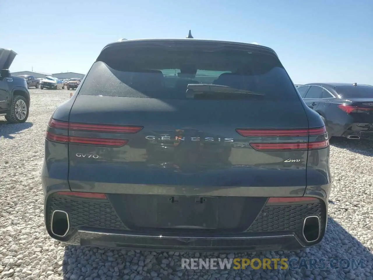 6 fotografías del automóvil dañado 5NMMADTB1RH006244 GENESIS GV70 BASE 2024