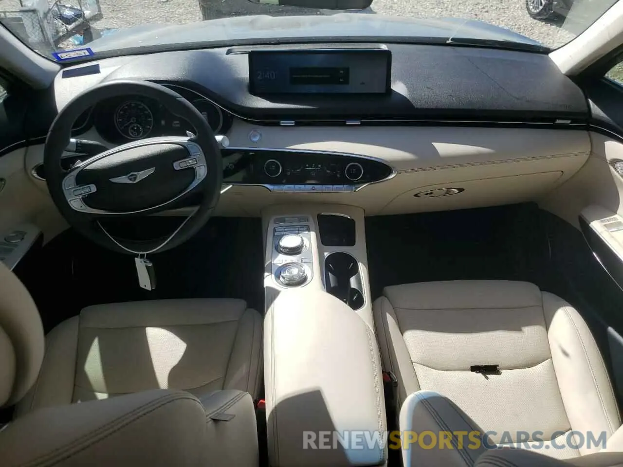 8 fotografías del automóvil dañado 5NMMADTB1RH006244 GENESIS GV70 BASE 2024