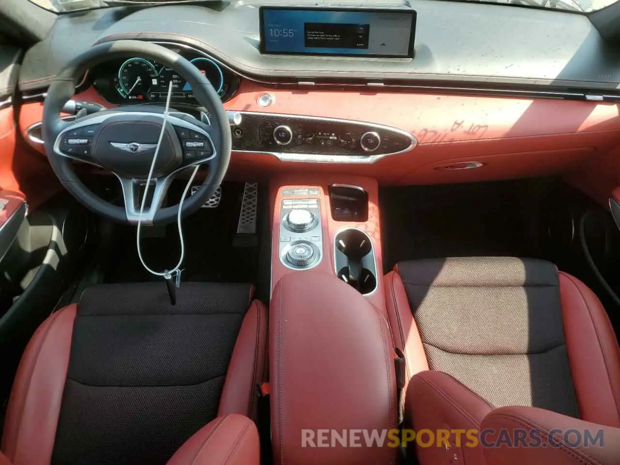 8 fotografías del automóvil dañado 5NMMADTB2RH007726 GENESIS GV70 BASE 2024