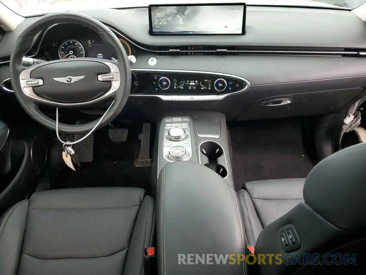8 fotografías del automóvil dañado 5NMMADTB7RH014557 GENESIS GV70 BASE 2024