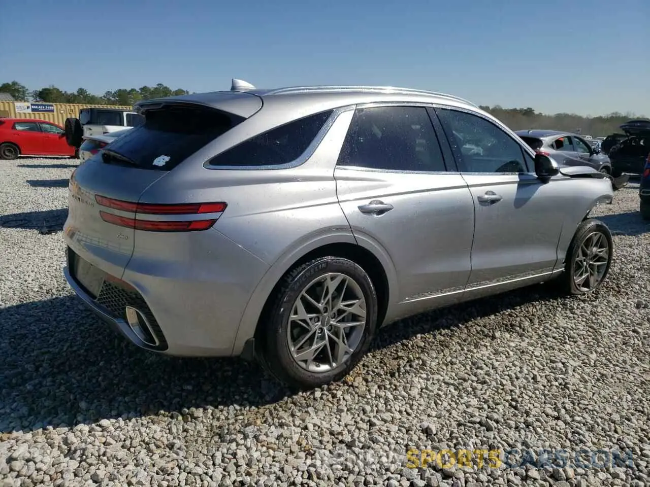 3 fotografías del automóvil dañado 5NMMADTB8RH004698 GENESIS GV70 BASE 2024