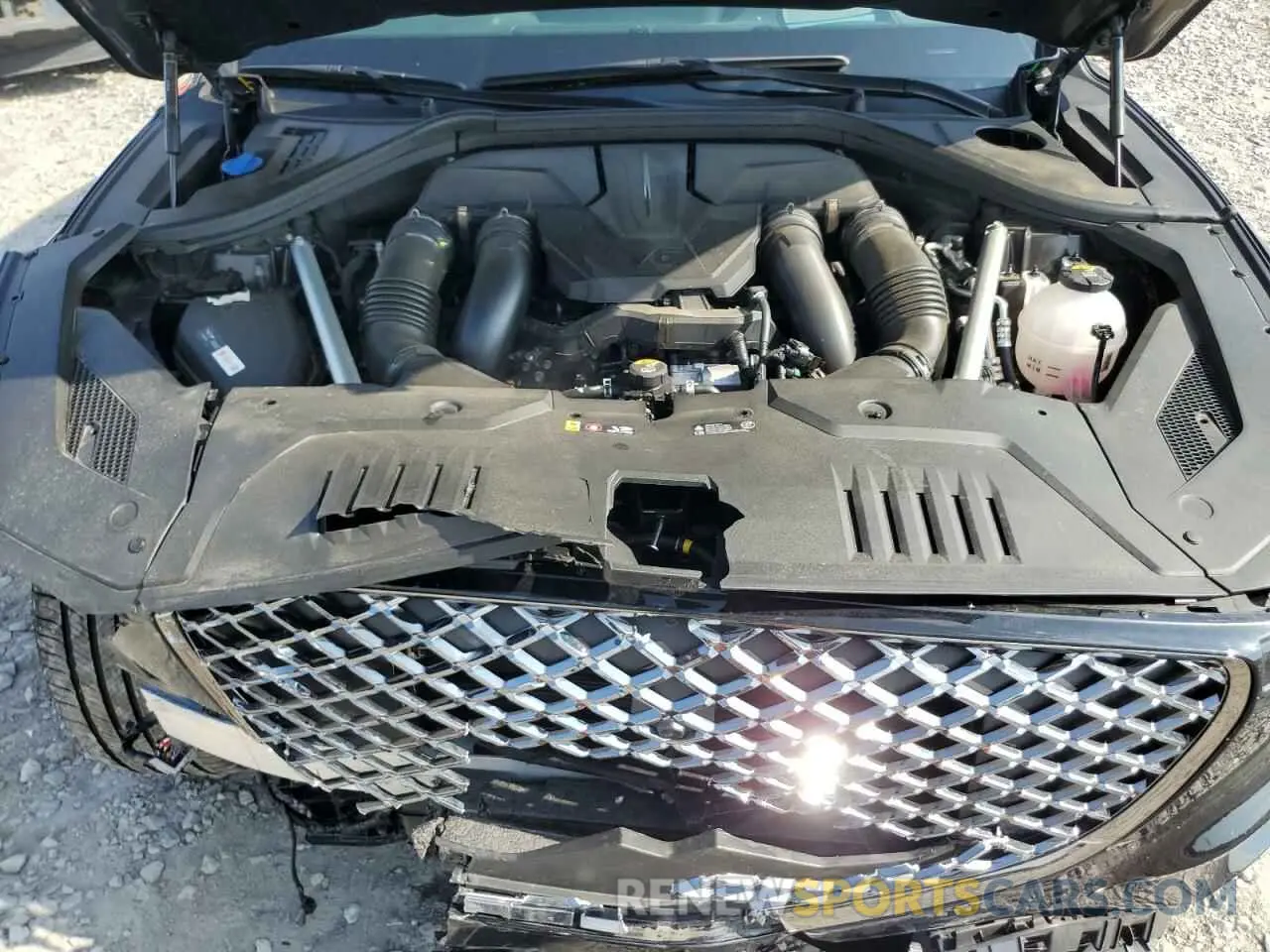 12 fotografías del automóvil dañado 5NMMCDTC3RH003803 GENESIS GV70 BASE 2024