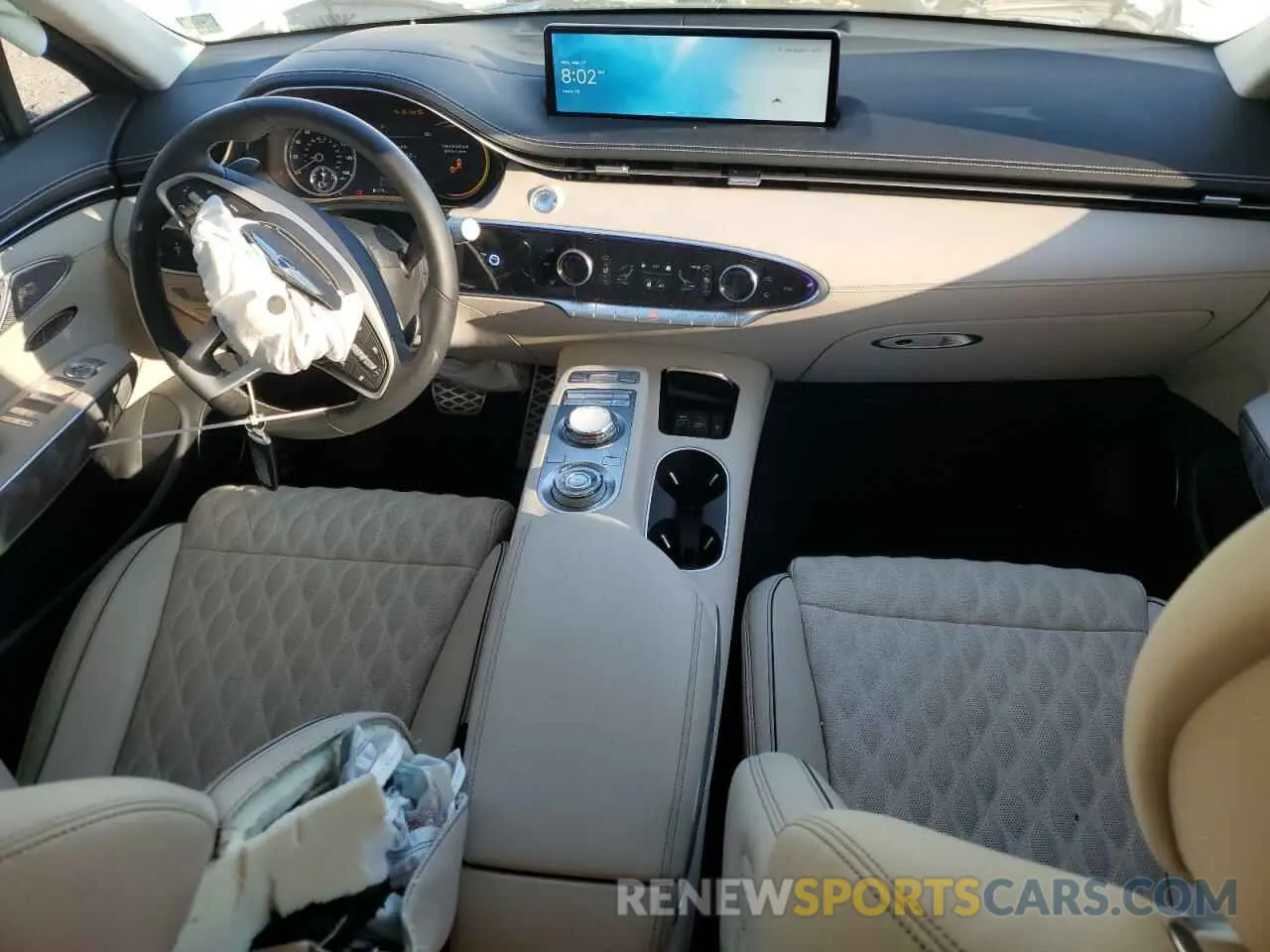 8 fotografías del automóvil dañado 5NMMCDTC3RH016762 GENESIS GV70 BASE 2024