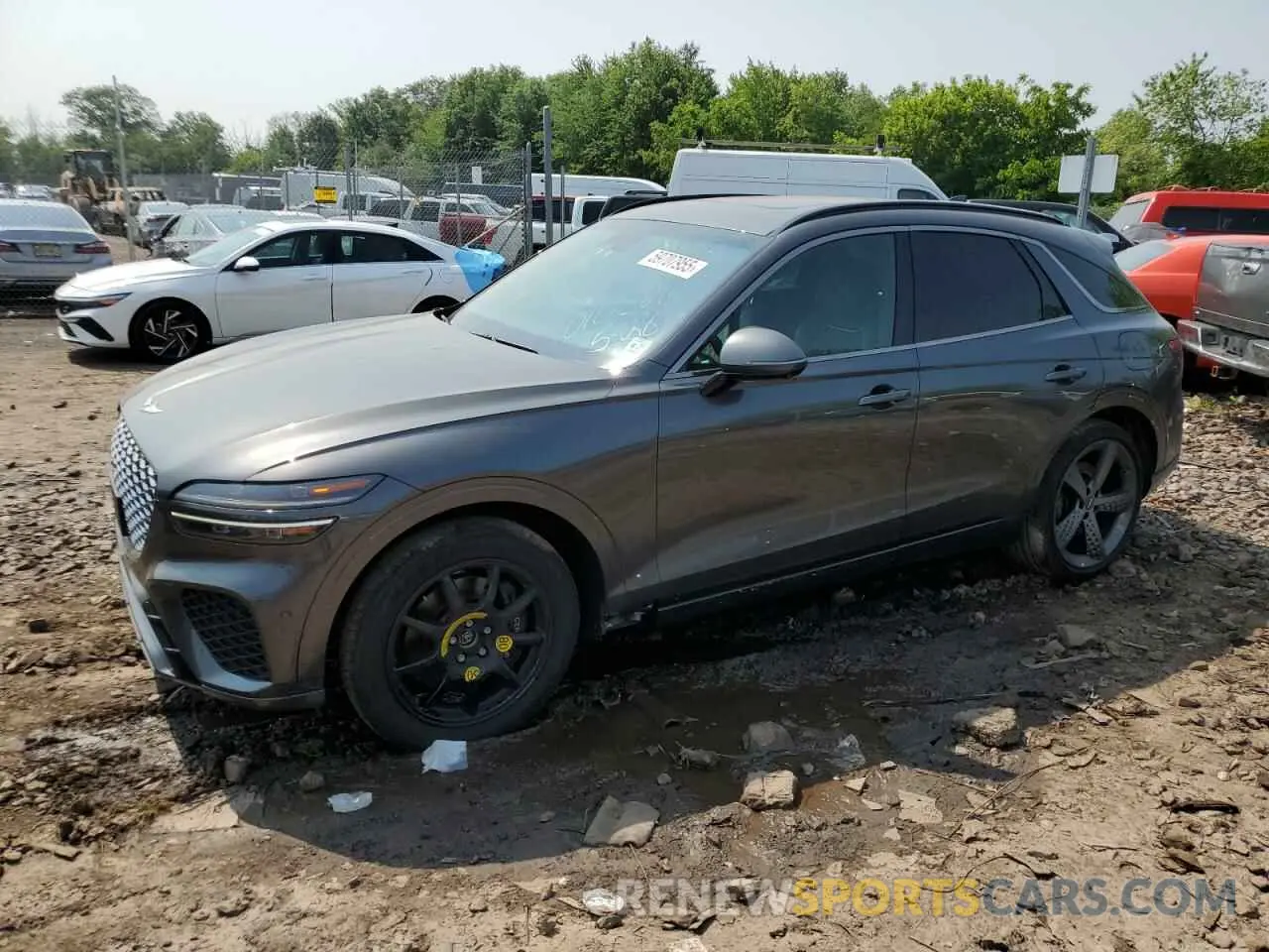 1 fotografías del automóvil dañado 5NMMCDTC4RH016527 GENESIS GV70 BASE 2024