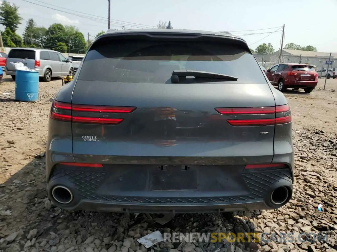 6 fotografías del automóvil dañado 5NMMCDTC4RH016527 GENESIS GV70 BASE 2024