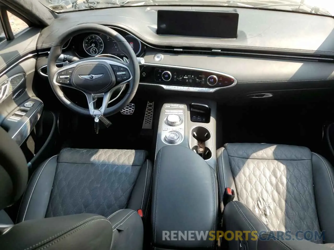 8 fotografías del automóvil dañado 5NMMCDTC4RH016527 GENESIS GV70 BASE 2024