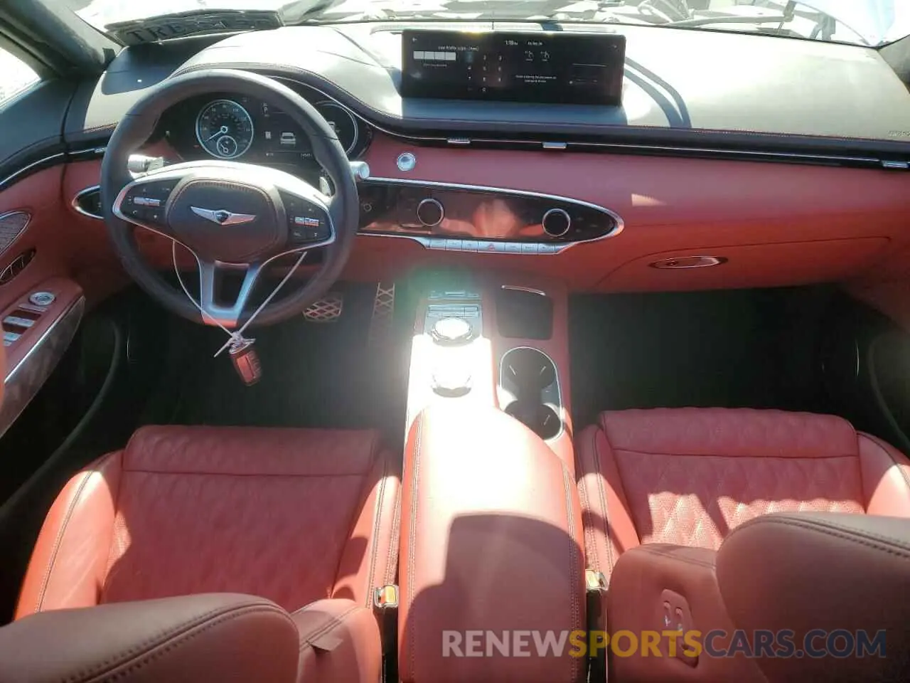 8 fotografías del automóvil dañado 5NMMCDTC5RH015306 GENESIS GV70 BASE 2024
