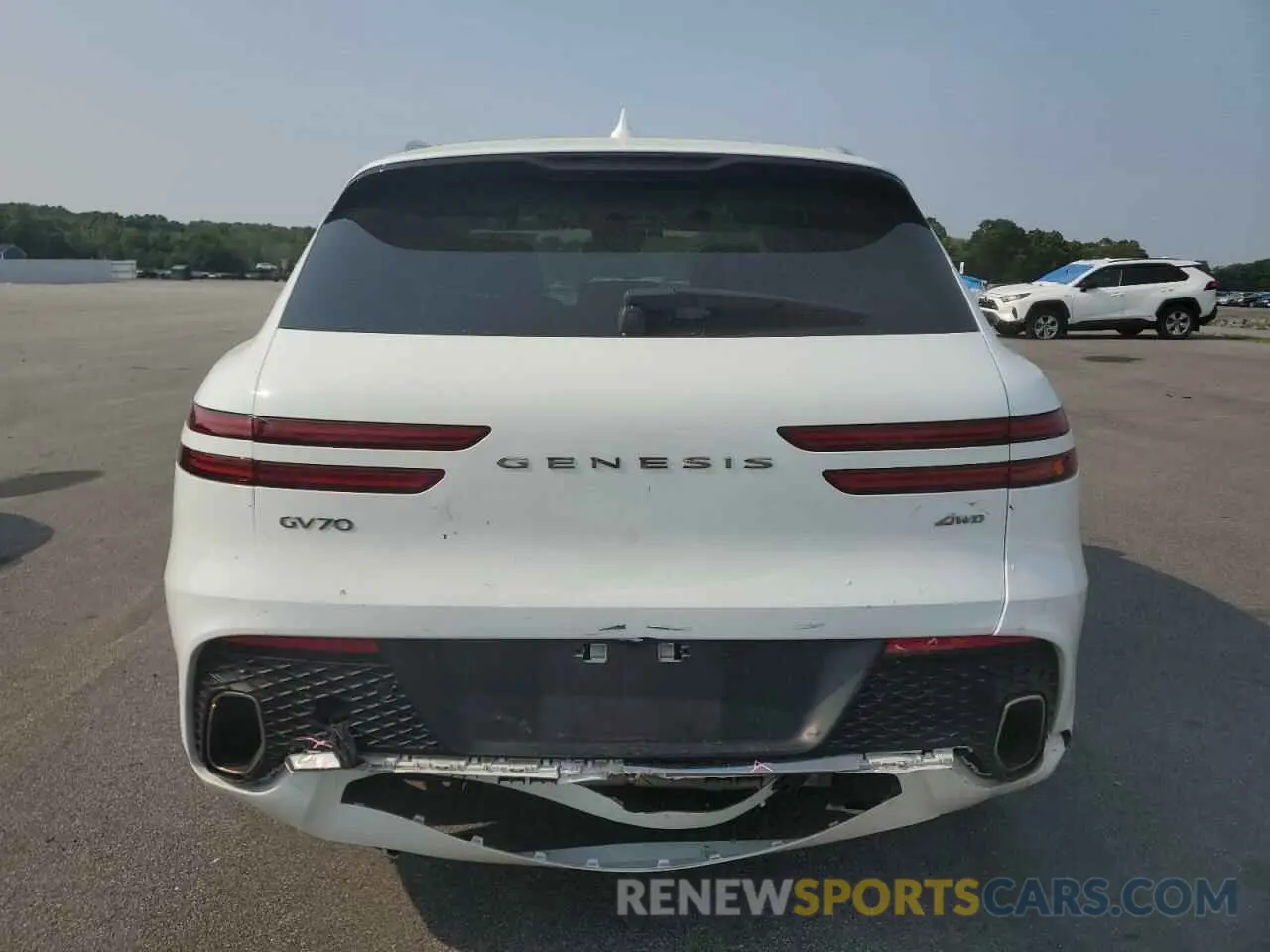 6 fotografías del automóvil dañado 5NMMADTB2SH024483 GENESIS GV70 BASE 2025