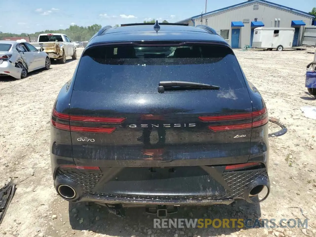 6 fotografías del automóvil dañado 5NMMADTB3SH026646 GENESIS GV70 BASE 2025