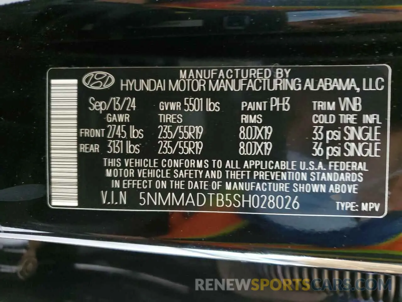 12 fotografías del automóvil dañado 5NMMADTB5SH028026 GENESIS GV70 BASE 2025