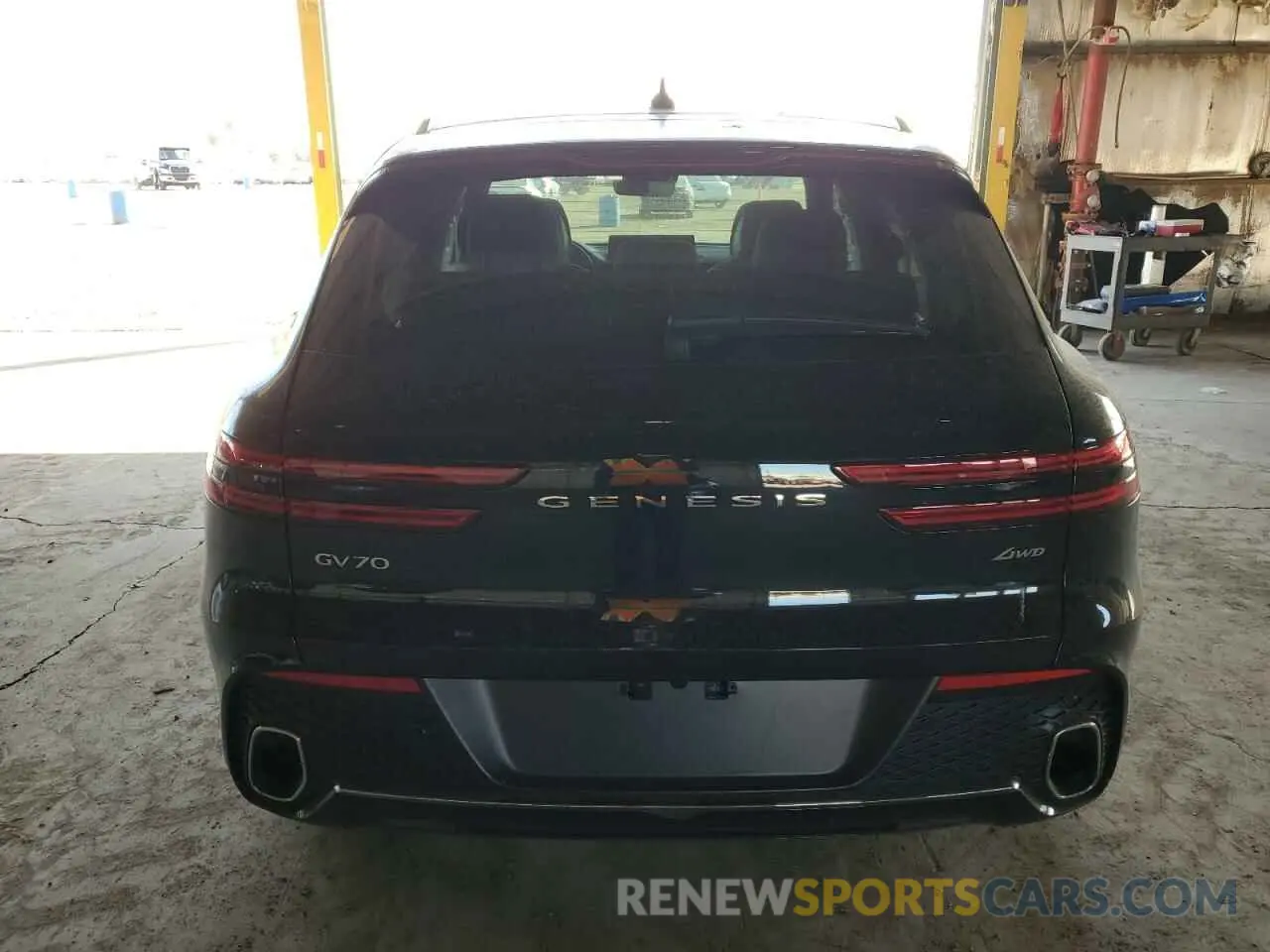6 fotografías del automóvil dañado 5NMMADTB5SH028026 GENESIS GV70 BASE 2025