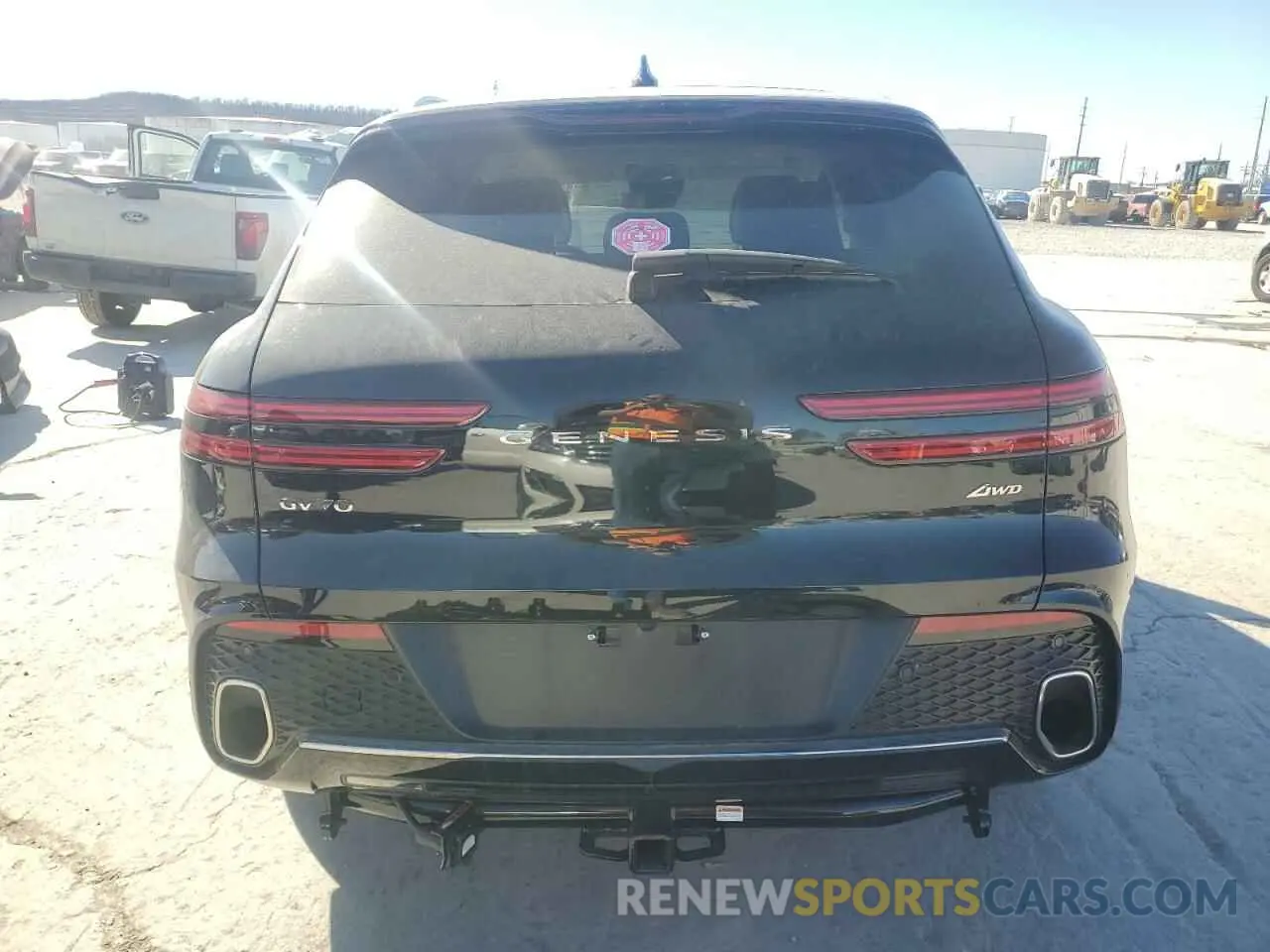 6 fotografías del automóvil dañado 5NMMADTB6SH017777 GENESIS GV70 BASE 2025