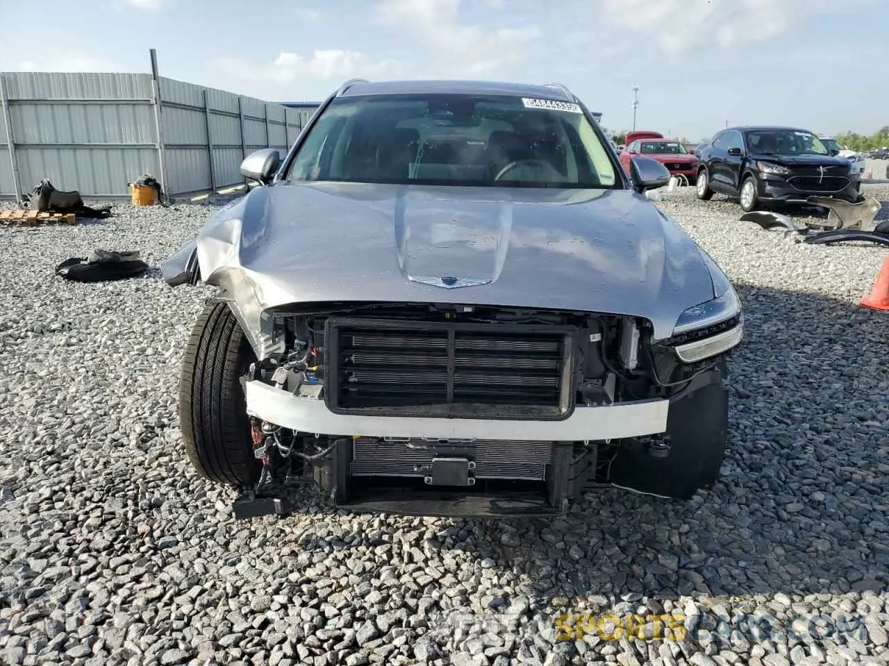 5 fotografías del automóvil dañado 5NMMADTB8SH031566 GENESIS GV70 BASE 2025