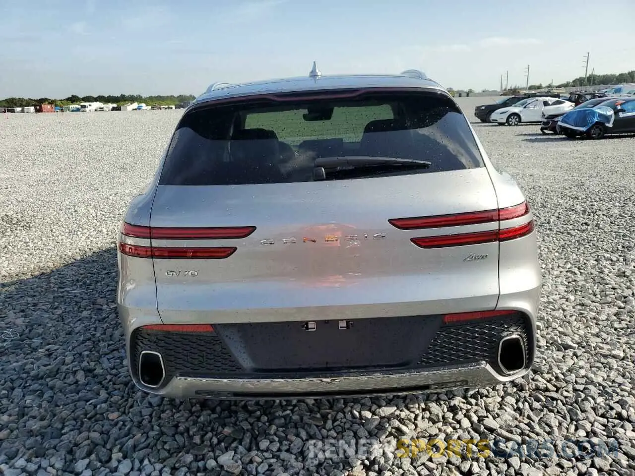 6 fotografías del automóvil dañado 5NMMADTB8SH031566 GENESIS GV70 BASE 2025
