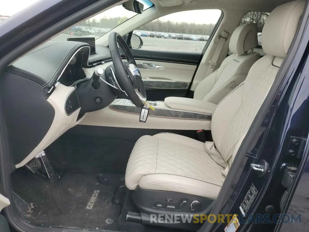 7 fotografías del automóvil dañado 5NMMCDTC6SH023498 GENESIS GV70 BASE 2025