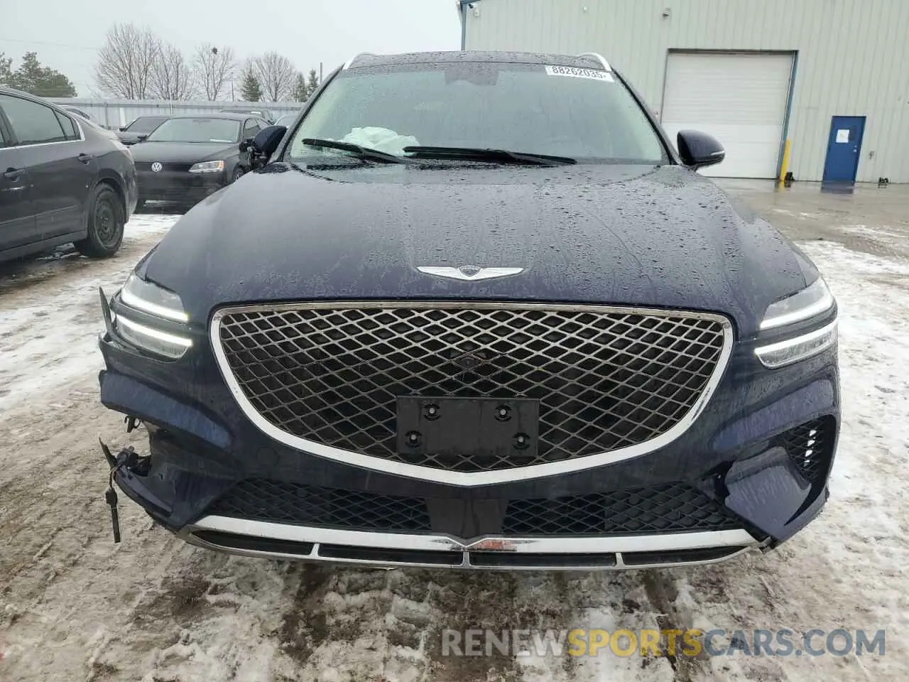 5 fotografías del automóvil dañado KMUMADTB5SU188672 GENESIS GV70 BASE 2025