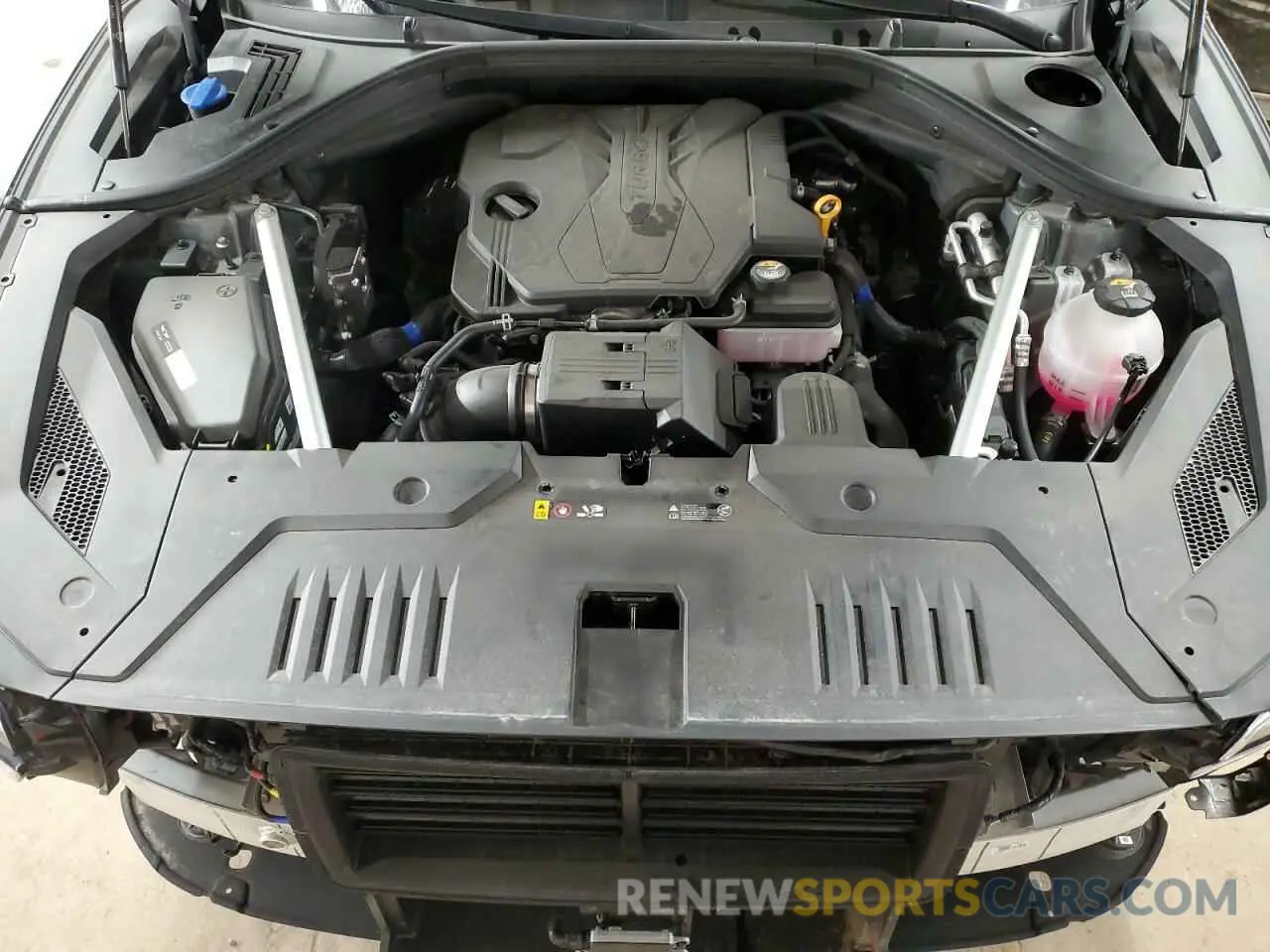 10 fotografías del automóvil dañado KMUMADTB6SU199664 GENESIS GV70 BASE 2025