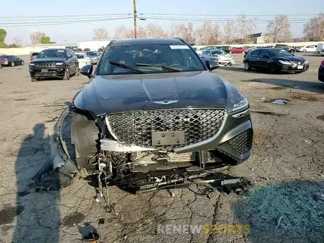 11 fotografías del automóvil dañado KMUMADTB9SU180087 GENESIS GV70 BASE 2025