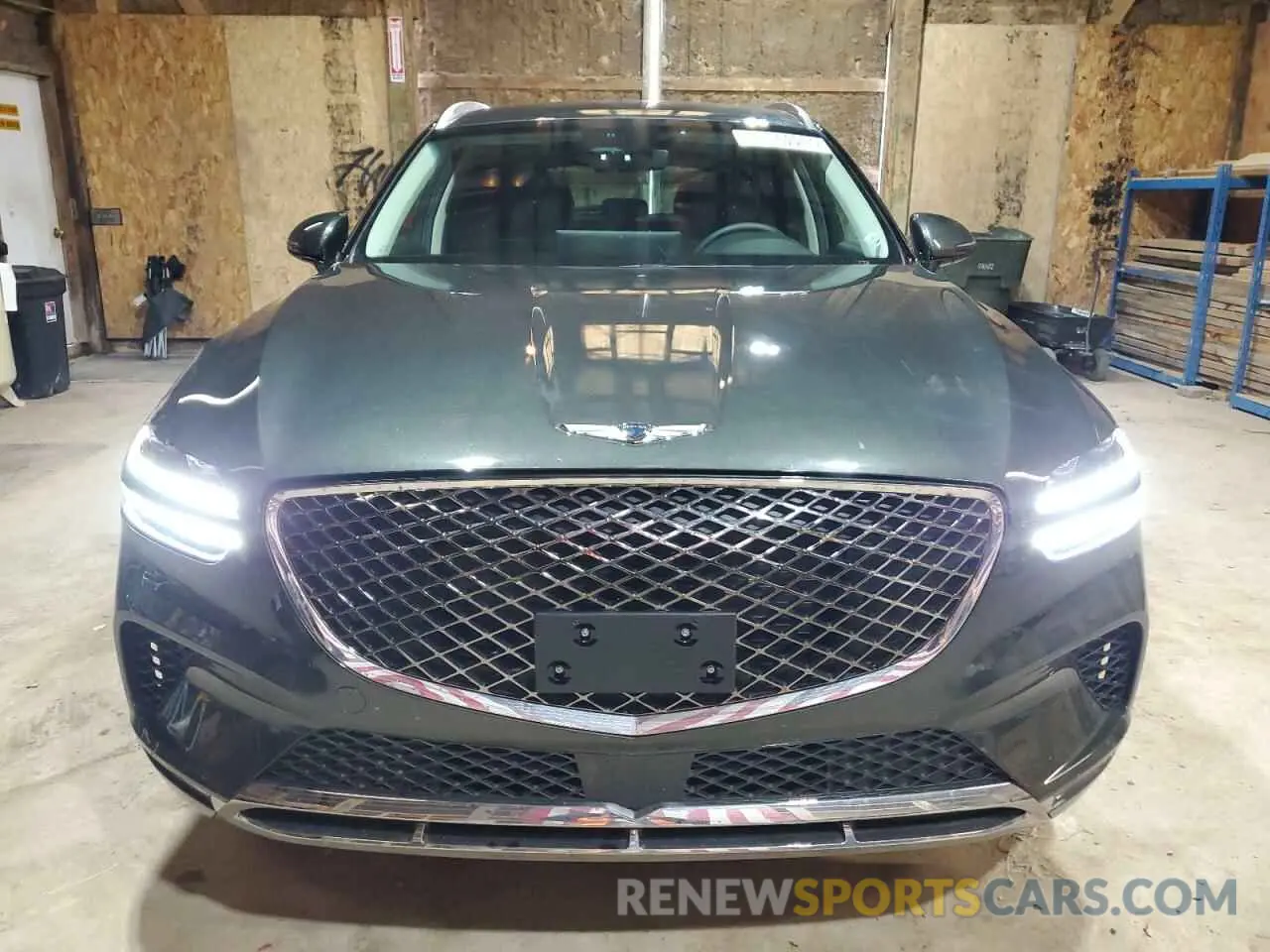 5 fotografías del automóvil dañado KMUMADTBXSU221861 GENESIS GV70 BASE 2025