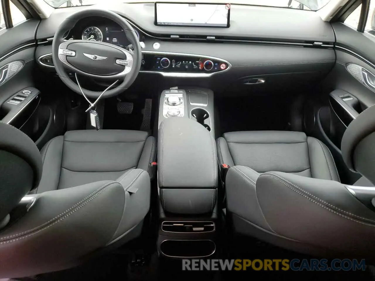 8 fotografías del automóvil dañado KMUMADTBXSU221861 GENESIS GV70 BASE 2025