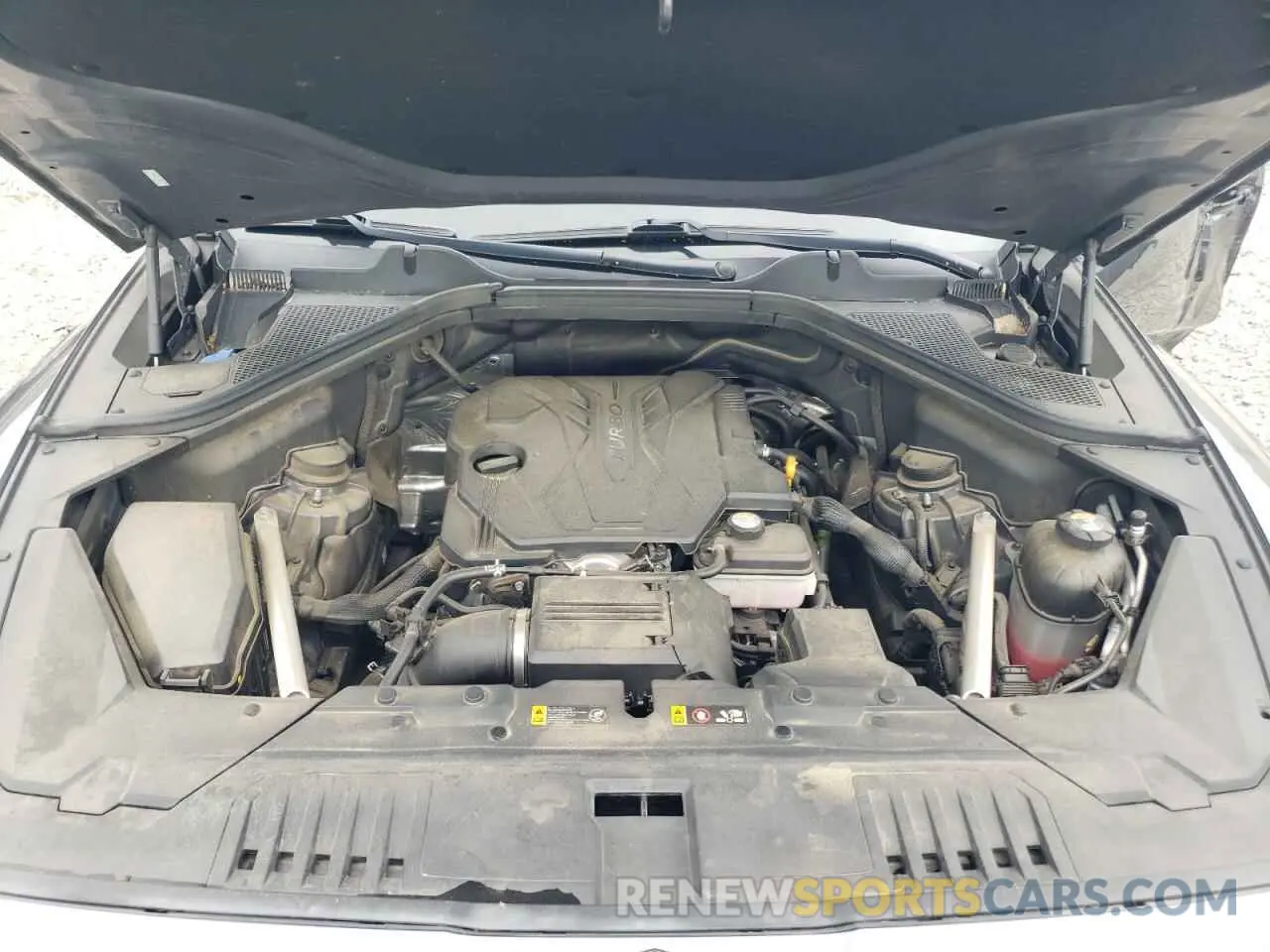 12 fotografías del automóvil dañado KMUHBDSB1MU052669 GENESIS GV80 2021