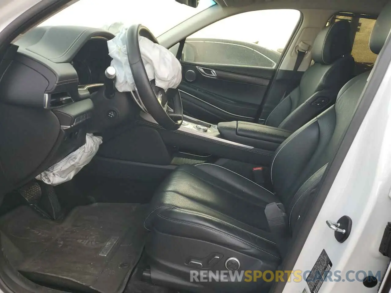 7 fotografías del automóvil dañado KMUHBDSB2MU039963 GENESIS GV80 2021