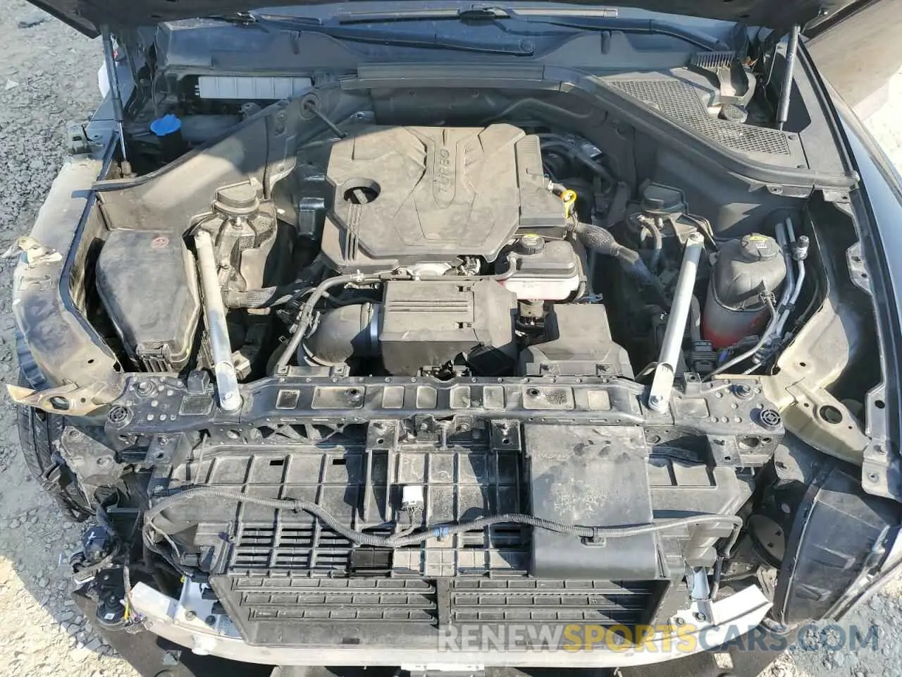 11 fotografías del automóvil dañado KMUHBDSB5MU040461 GENESIS GV80 2021