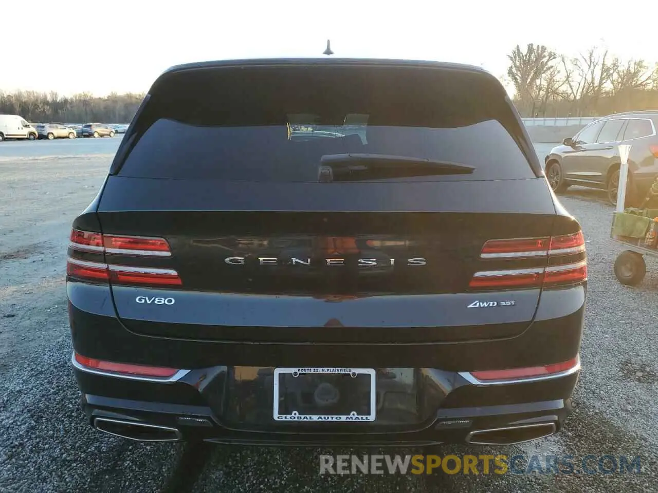 6 fotografías del automóvil dañado KMUHCESC0MU066638 GENESIS GV80 2021