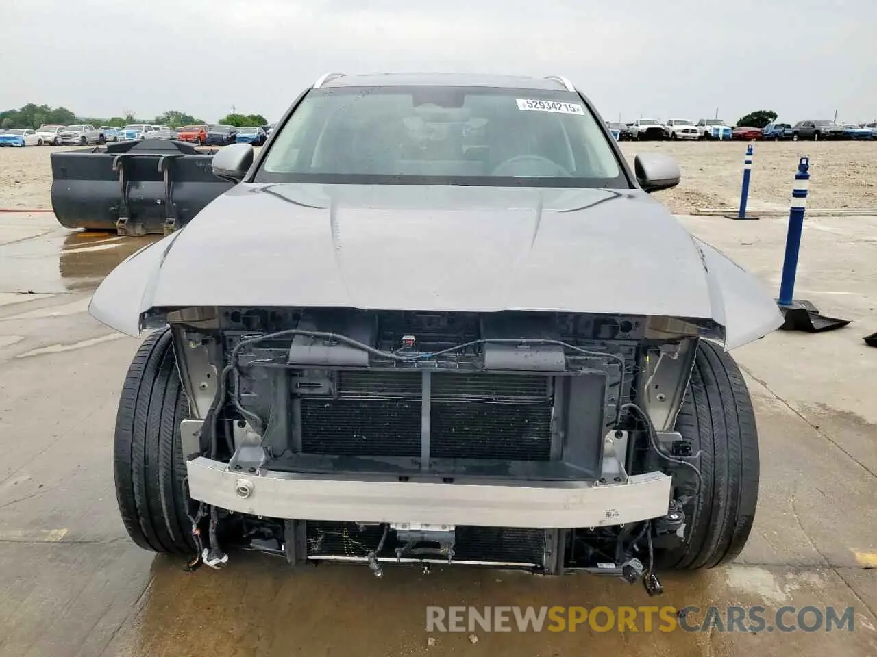 5 fotografías del automóvil dañado KMUHCESC2MU040722 GENESIS GV80 2021