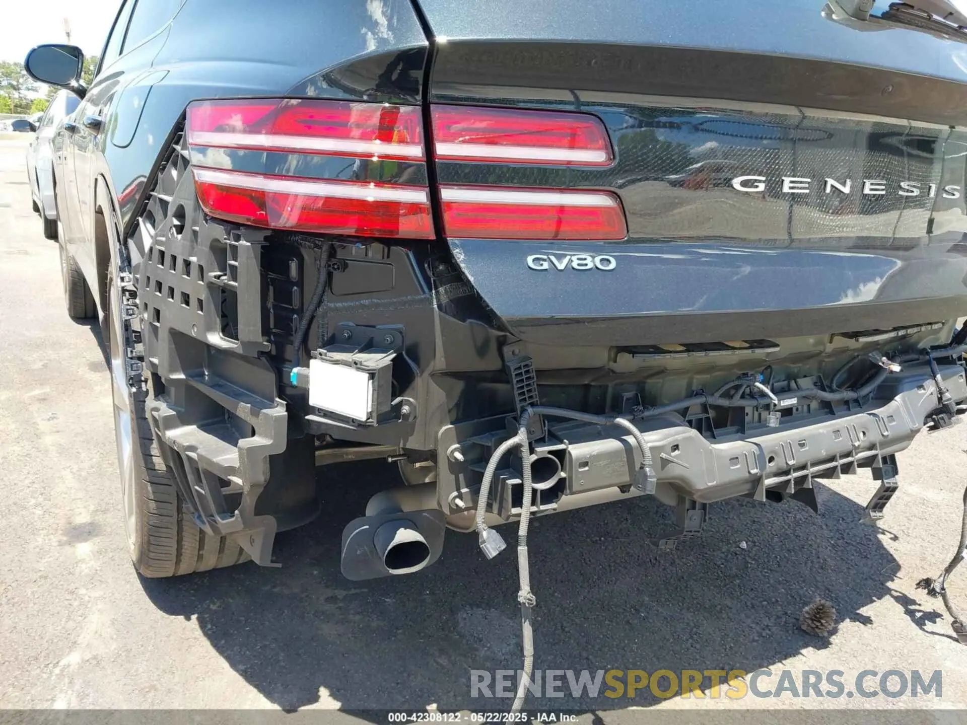 19 fotografías del automóvil dañado KMUHCESC4MU031634 GENESIS GV80 2021