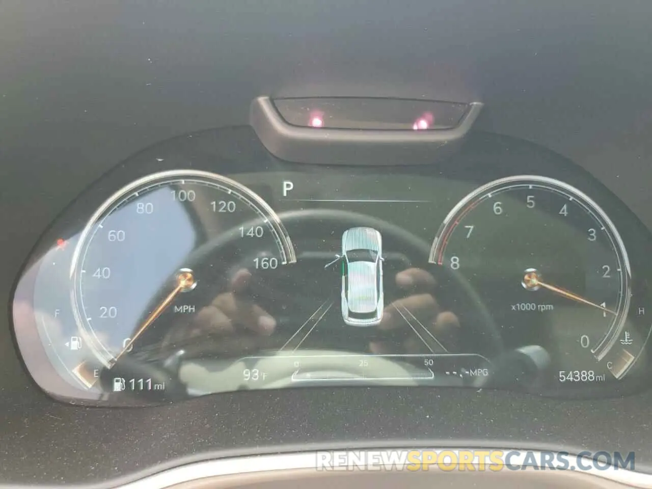 9 fotografías del automóvil dañado KMUHCESC5MU056719 GENESIS GV80 2021
