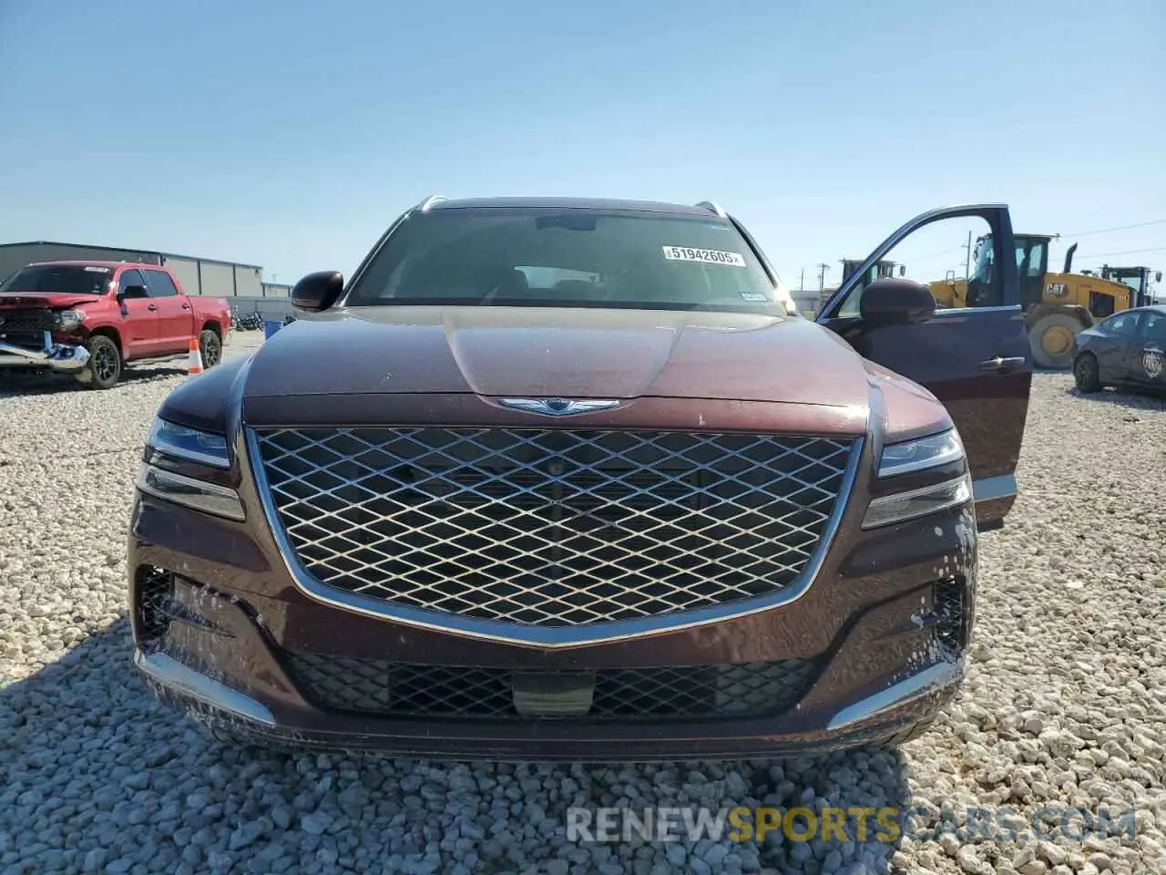 12 fotografías del automóvil dañado KMUHCESC7MU044023 GENESIS GV80 2021
