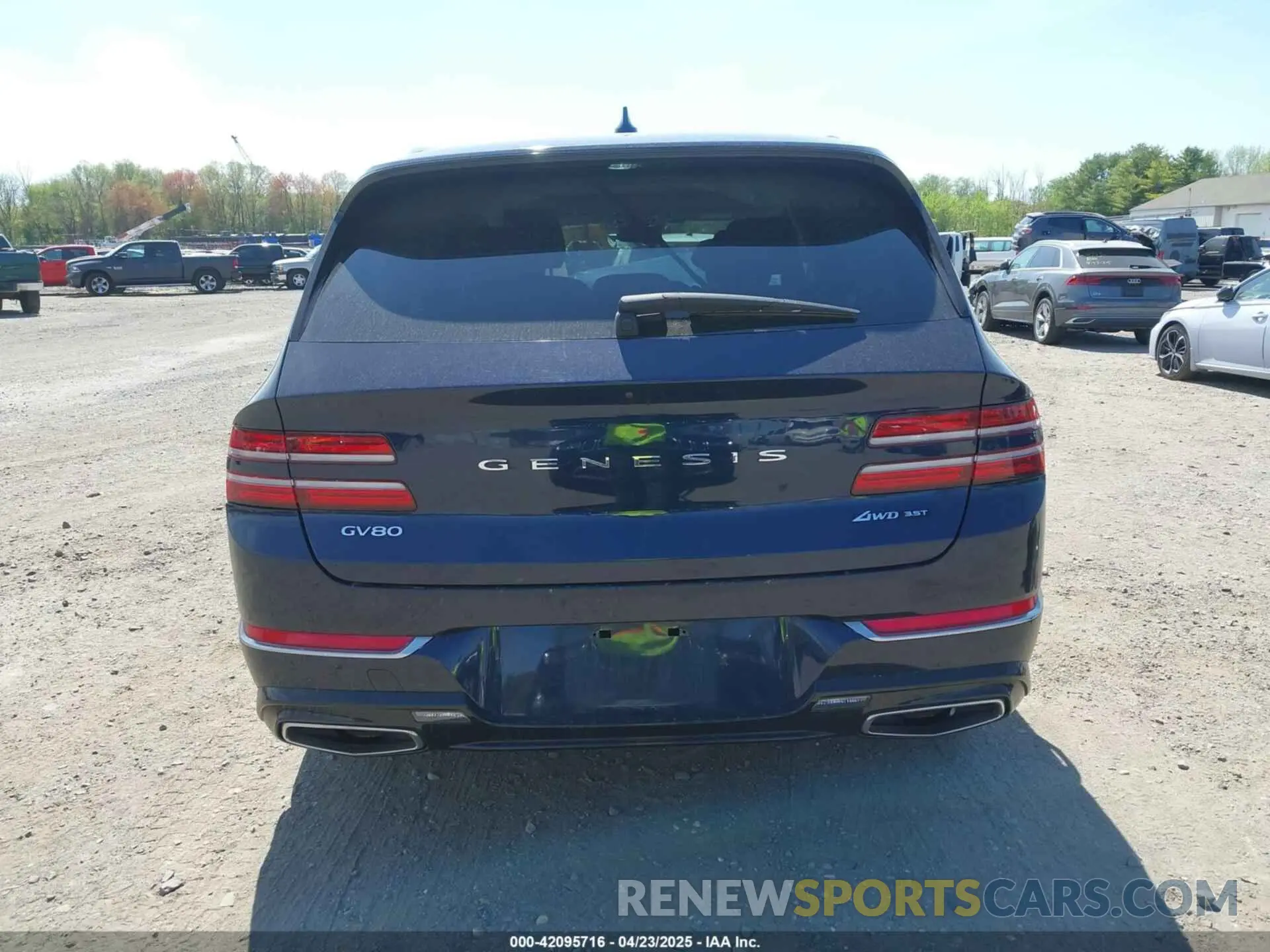 17 fotografías del automóvil dañado KMUHCESC7MU066507 GENESIS GV80 2021