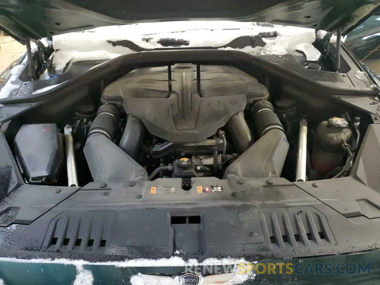 12 fotografías del automóvil dañado KMUHCESC9MU048509 GENESIS GV80 2021