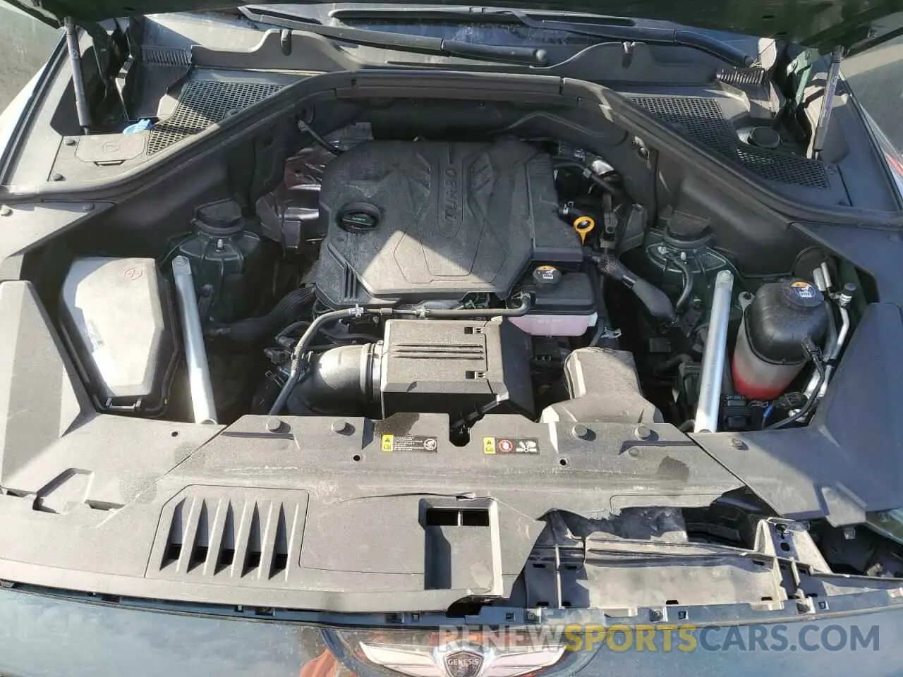 12 fotografías del automóvil dañado KMUHBDSB1NU096639 GENESIS GV80 2022