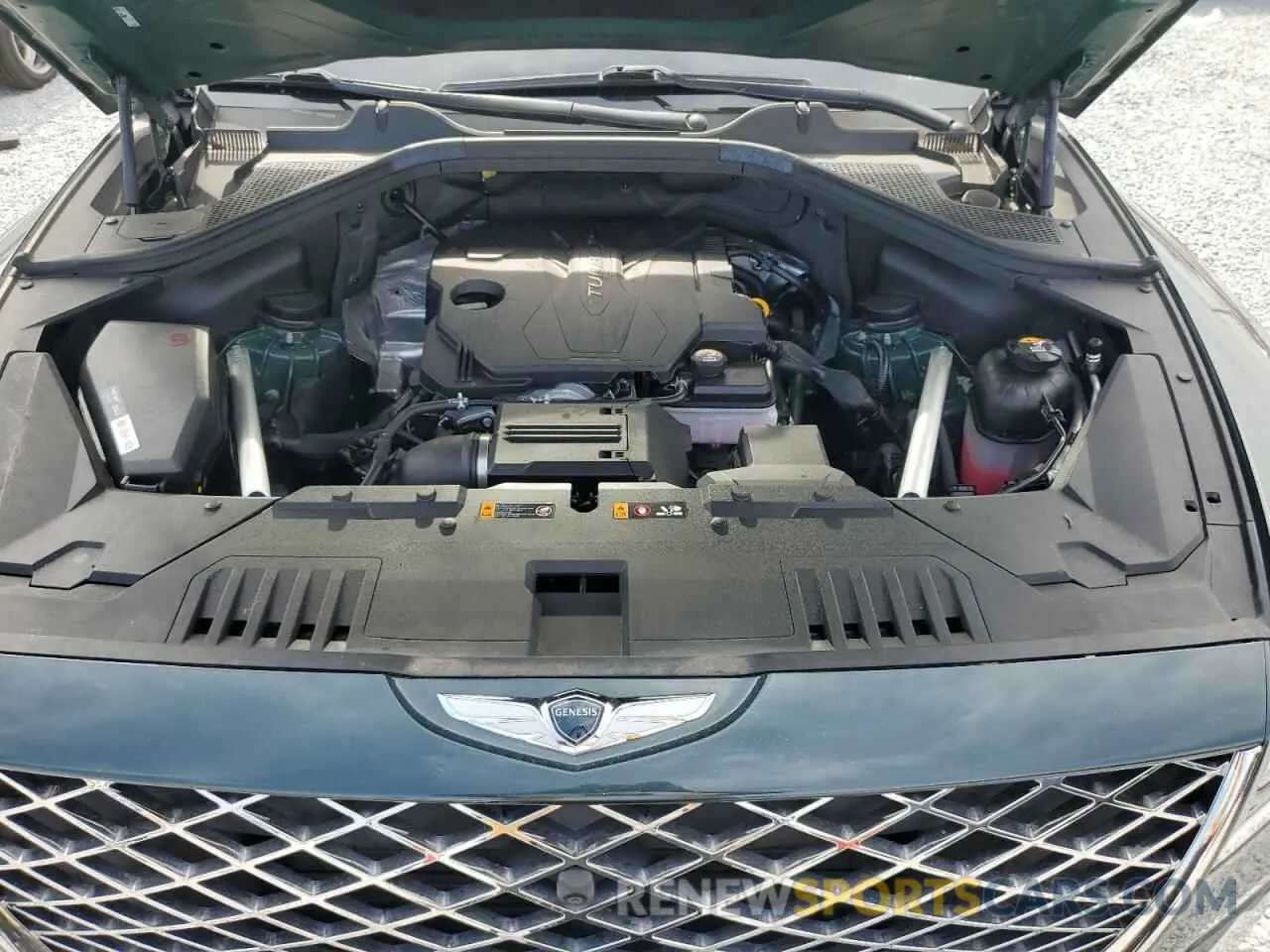12 fotografías del automóvil dañado KMUHBDSB3NU076764 GENESIS GV80 2022