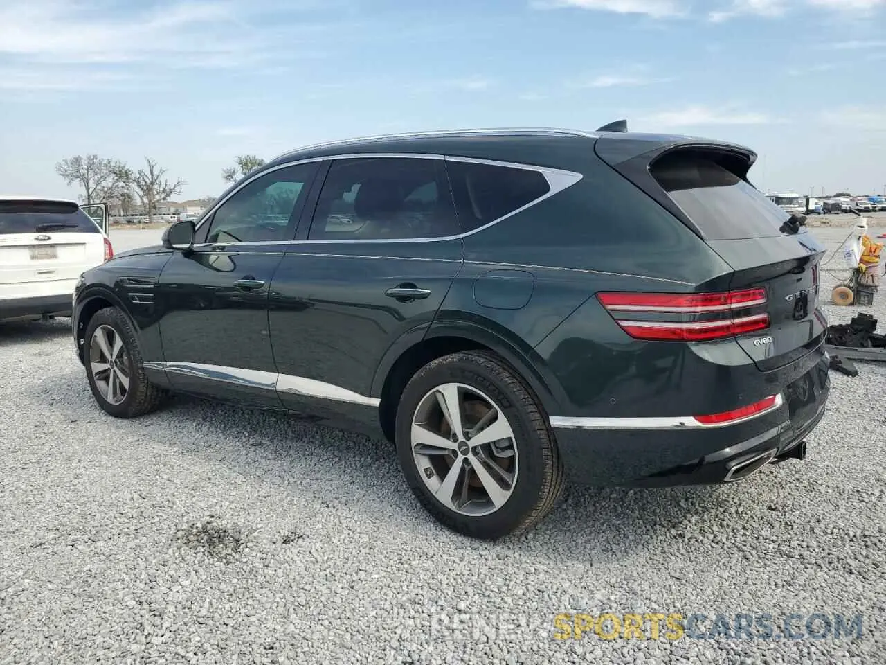 2 fotografías del automóvil dañado KMUHBDSB3NU076764 GENESIS GV80 2022