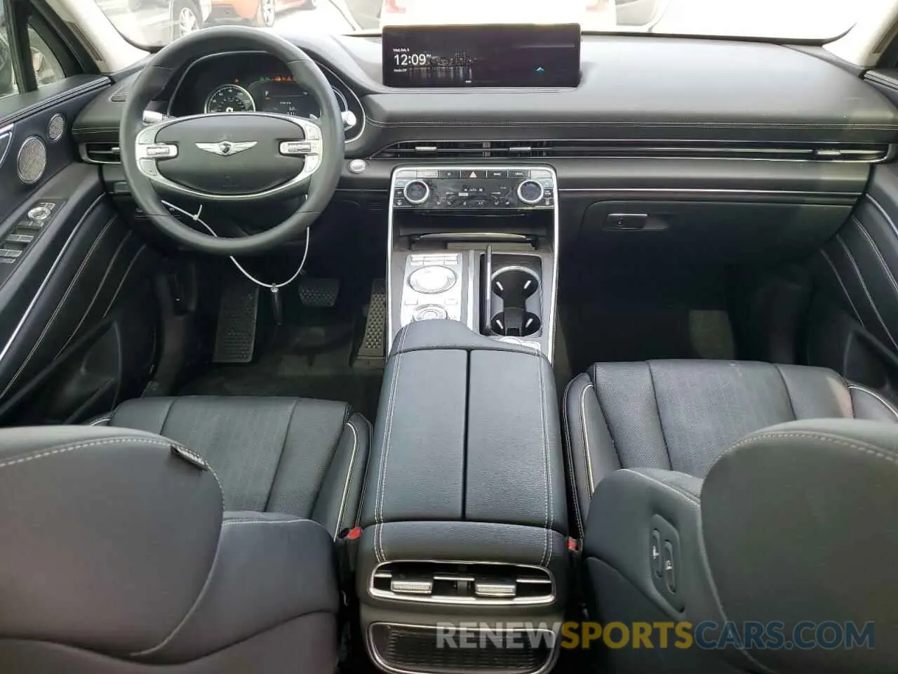 8 fotografías del automóvil dañado KMUHBDSB3NU076764 GENESIS GV80 2022