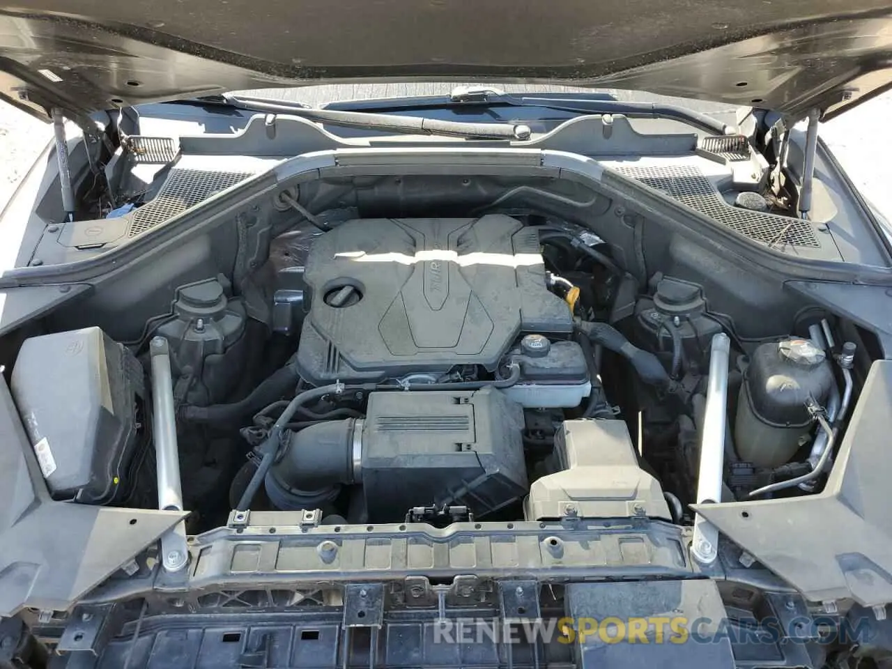 12 fotografías del automóvil dañado KMUHBDSB7NU091218 GENESIS GV80 2022