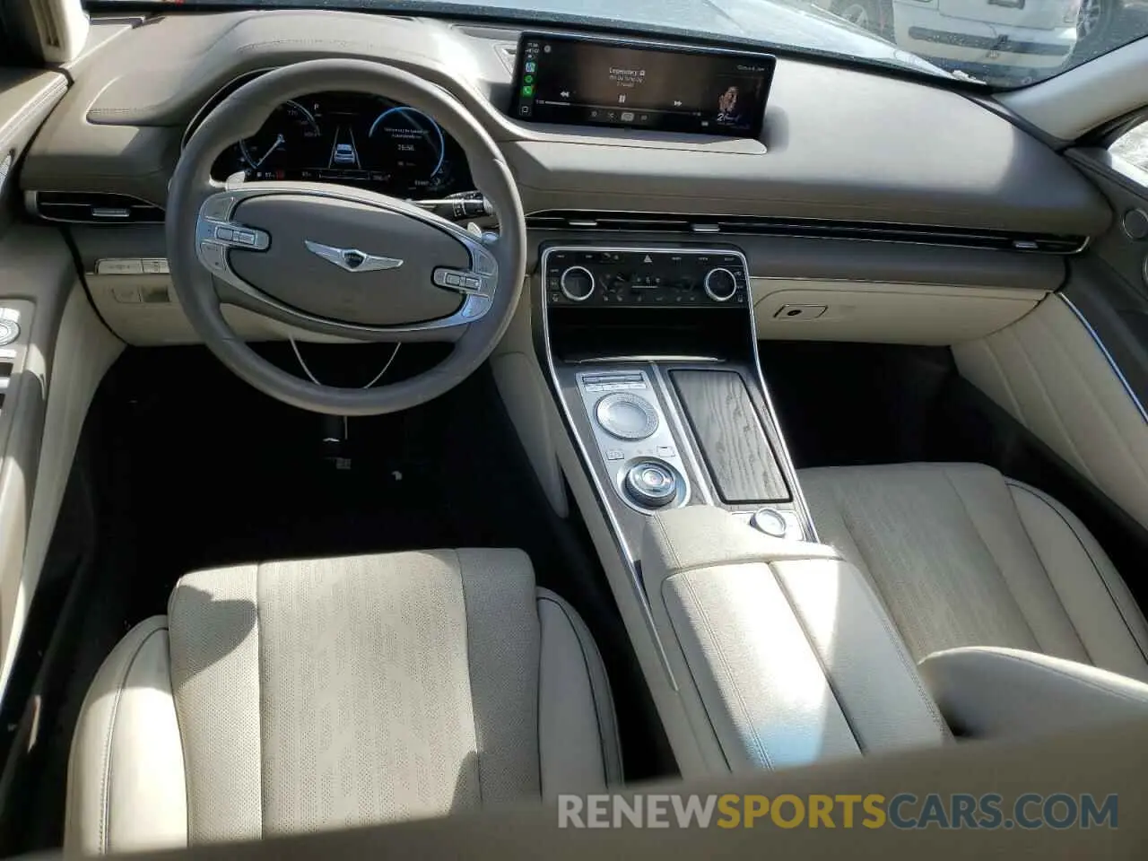 8 fotografías del automóvil dañado KMUHBDSB7NU095835 GENESIS GV80 2022