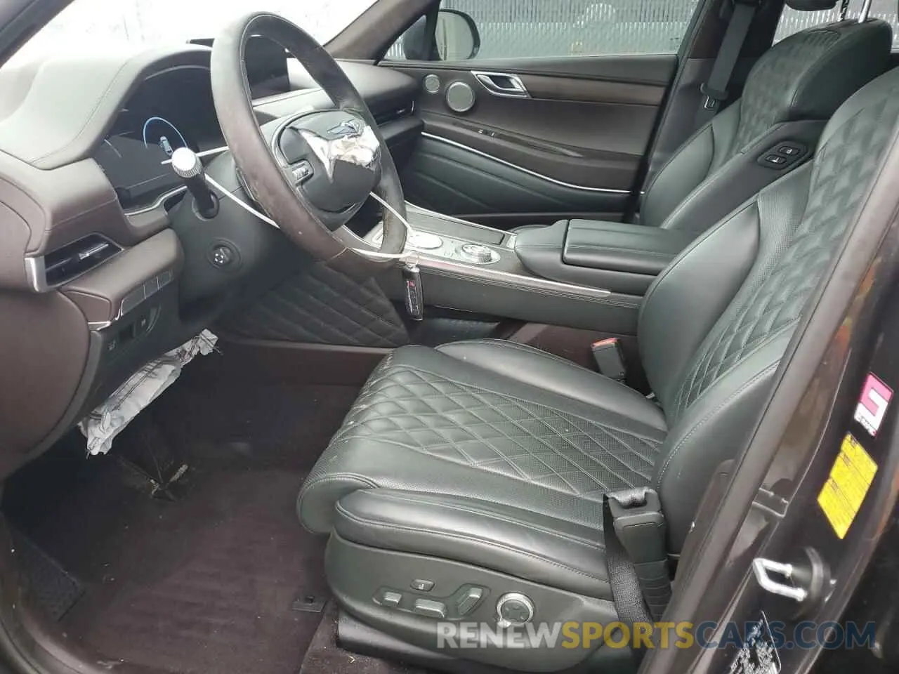 7 fotografías del automóvil dañado KMUHCESC8NU078604 GENESIS GV80 2022