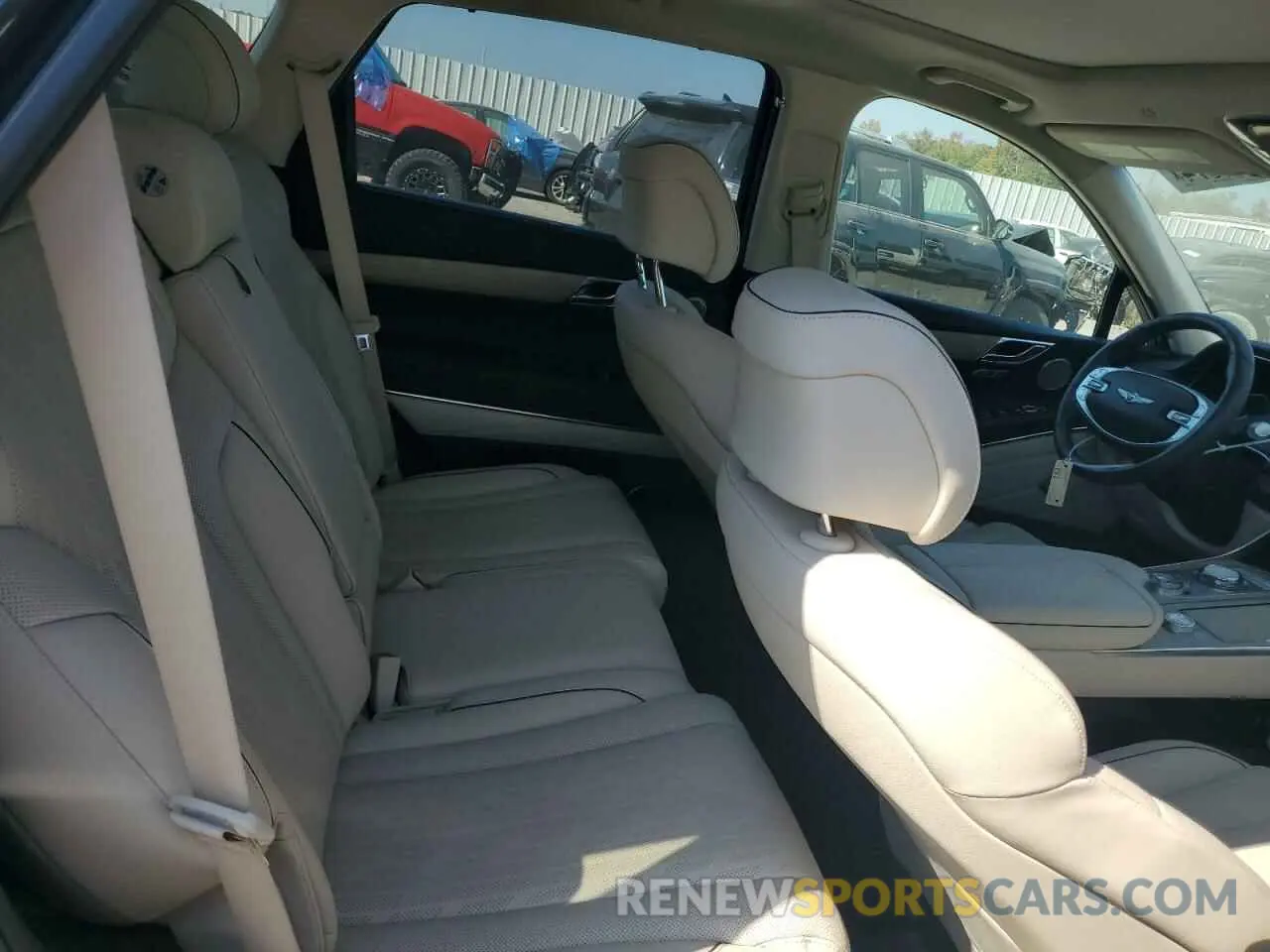 11 fotografías del automóvil dañado KMUHBDSB0PU111862 GENESIS GV80 2023
