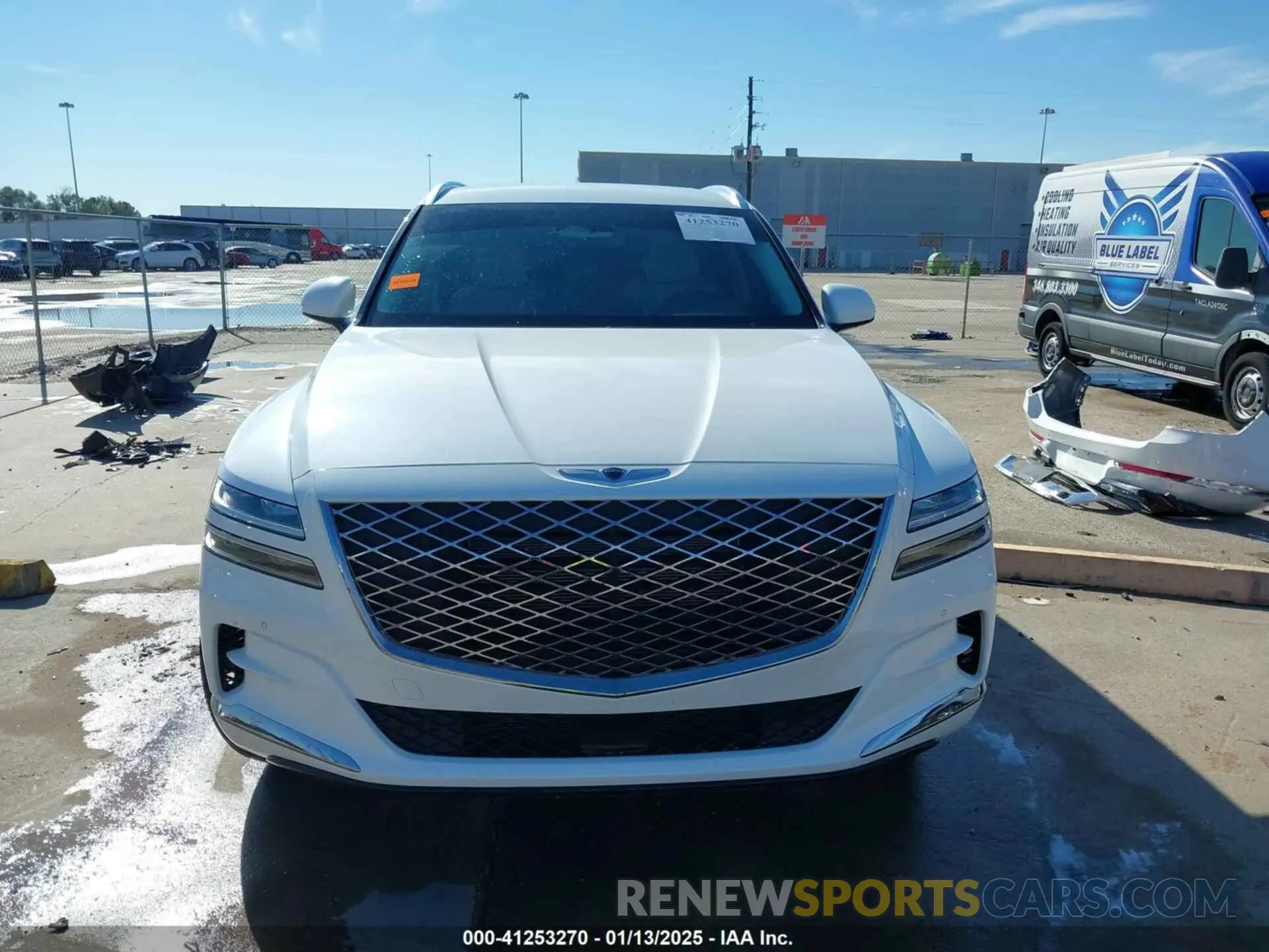 13 fotografías del automóvil dañado KMUHBDSB0PU140228 GENESIS GV80 2023